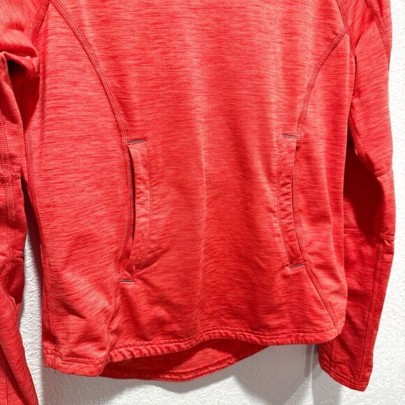 Obermeyer Girls Cora FLC Hoodie Girls Large Long Sleeve Coral Base Layer Ski - Picture 7 of 12